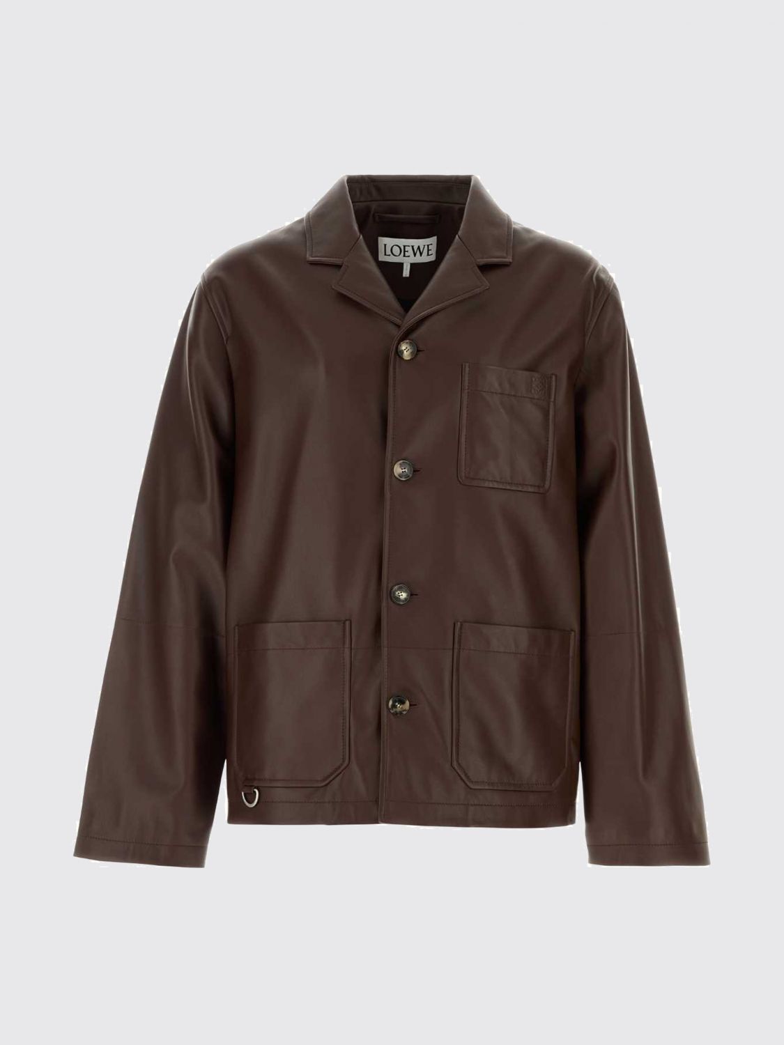 Loewe Jacket Men Brown LOEWE