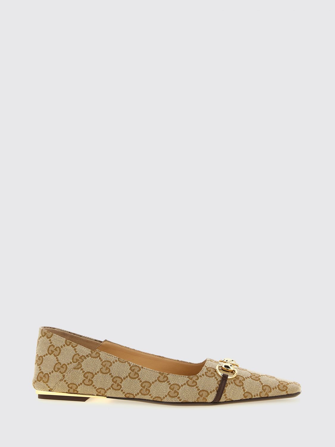 Gucci Ballet Flat Woman Beige GUCCI