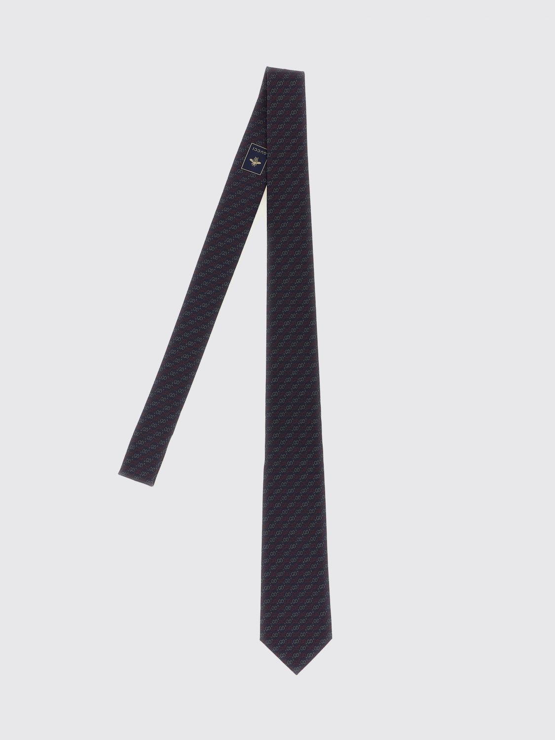 Gucci Tie Men Blue GUCCI