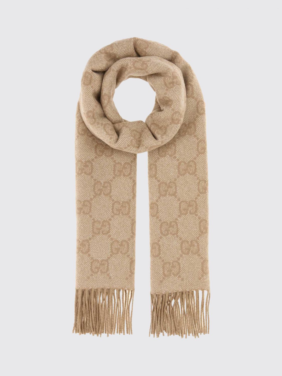 Gucci Scarf Woman White GUCCI
