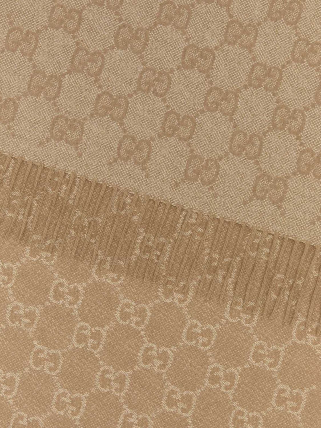 Gucci Scarf Woman White GUCCI