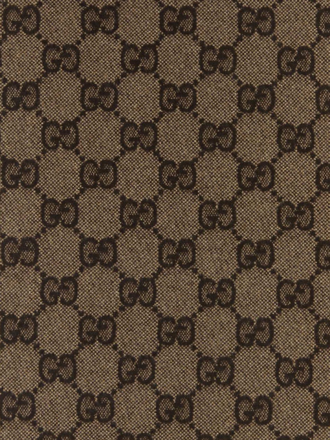 Gucci Scarf Woman Brown GUCCI