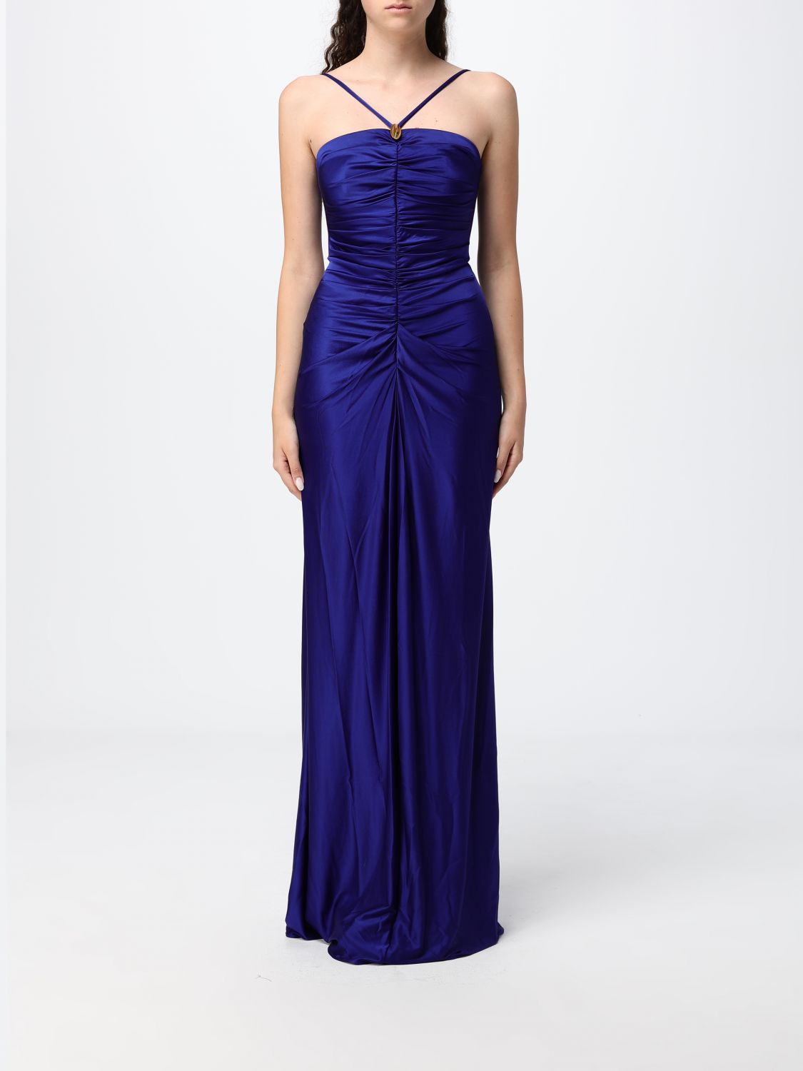 Max Mara Studio Dress Woman Blue MAX MARA STUDIO