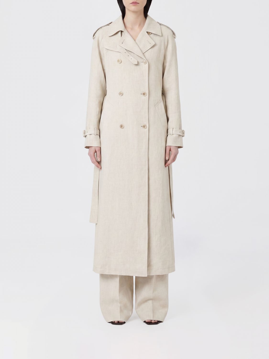 Max Mara Jacket Woman Nude MAX MARA