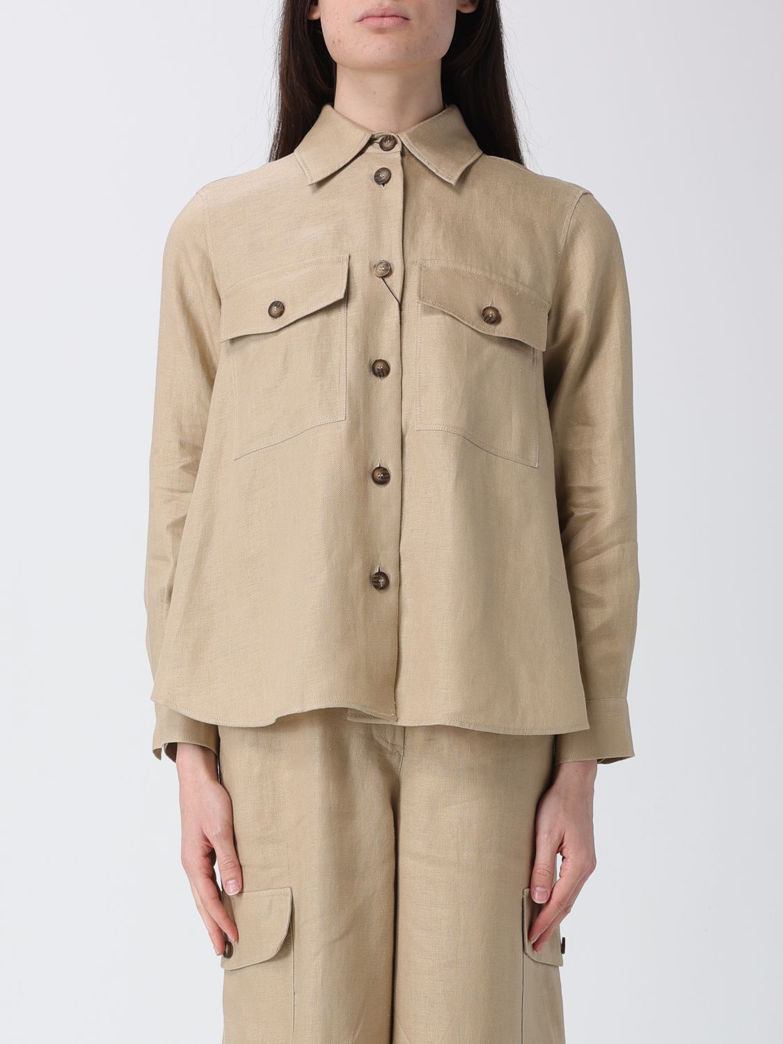 Weekend Max Mara Shirt Woman Sand WEEKEND MAX MARA