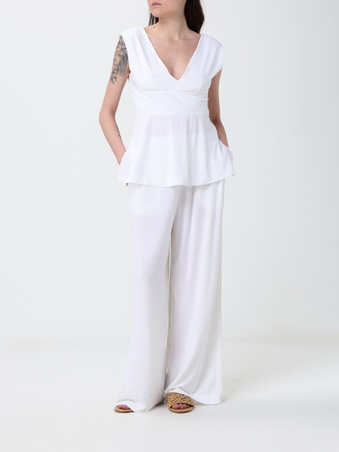 Max Mara Top Woman White MAX MARA