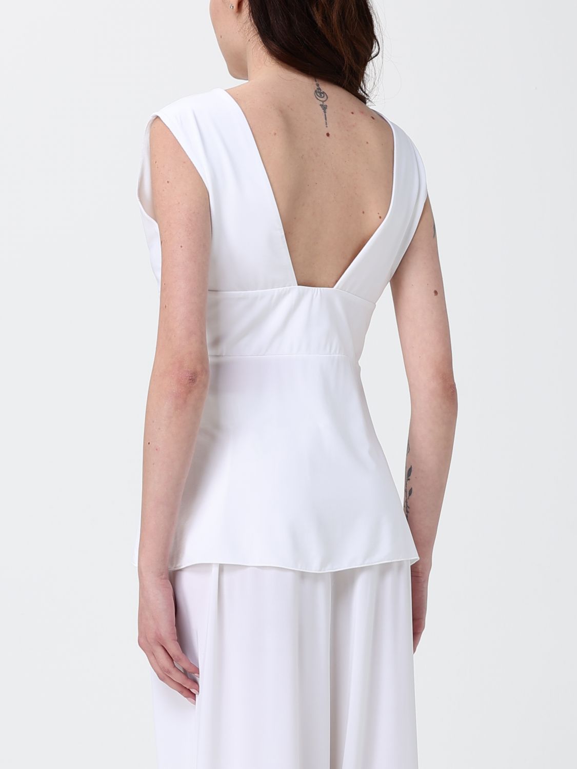 Max Mara Top Woman White MAX MARA