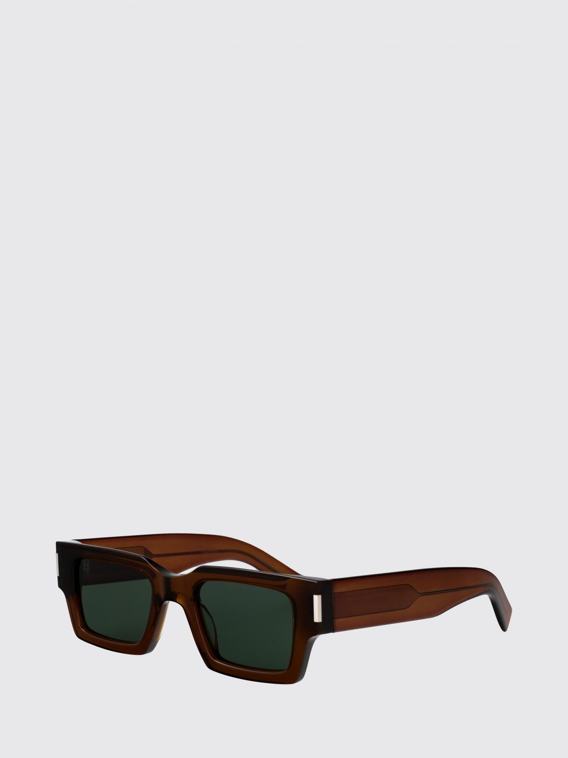 Saint Laurent Sunglasses Men Brown SAINT LAURENT