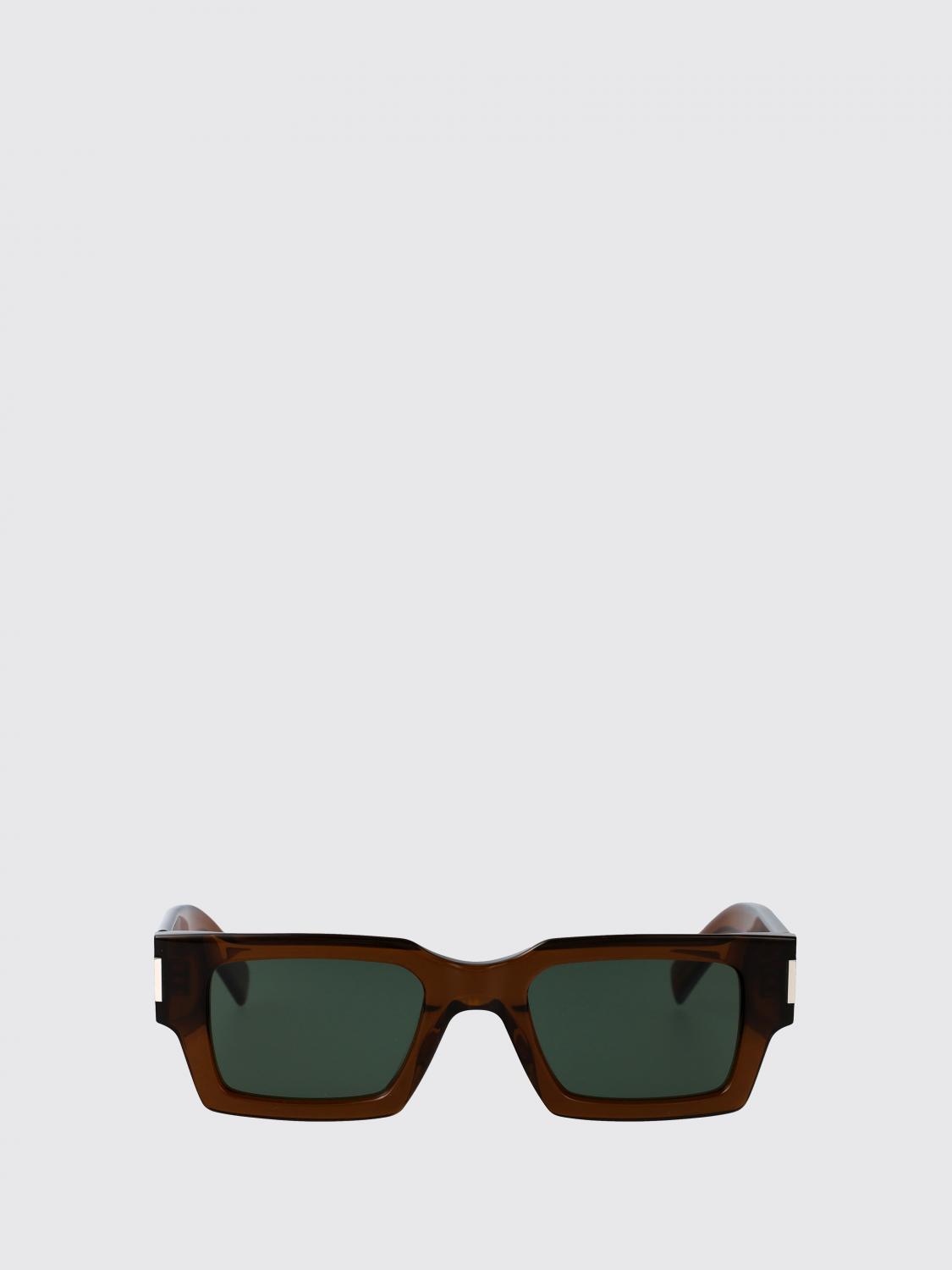 Saint Laurent Sunglasses Men Brown SAINT LAURENT