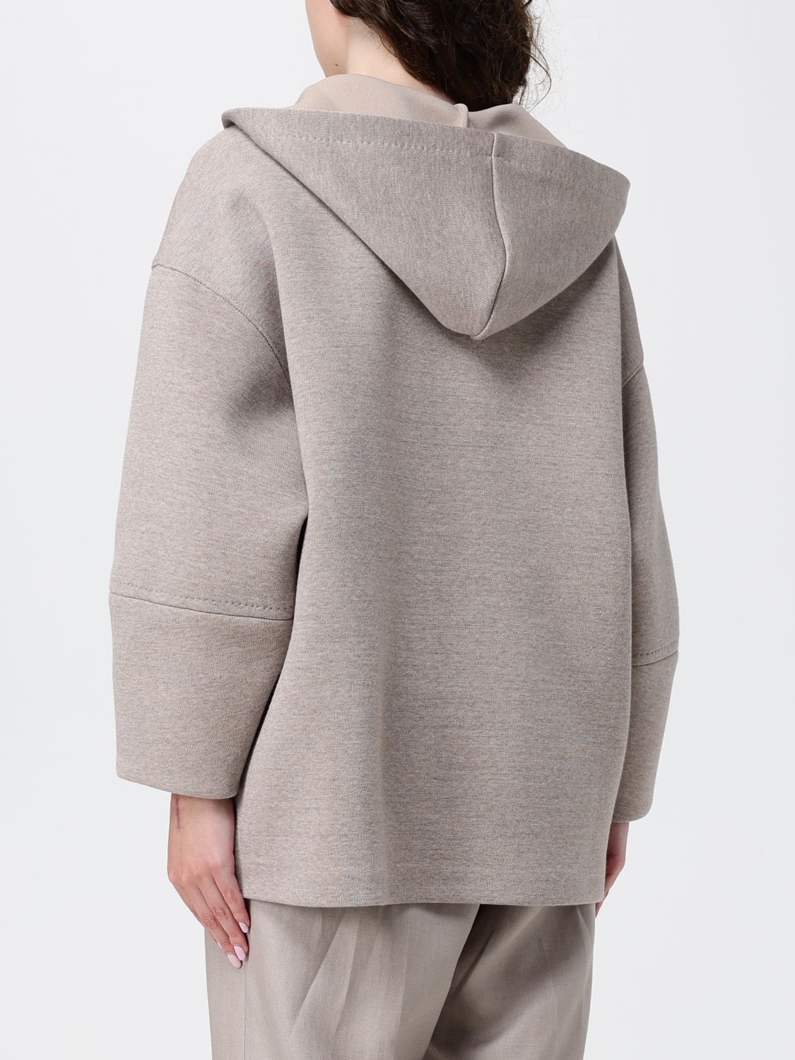 Max Mara Sweatshirt Woman Beige MAX MARA