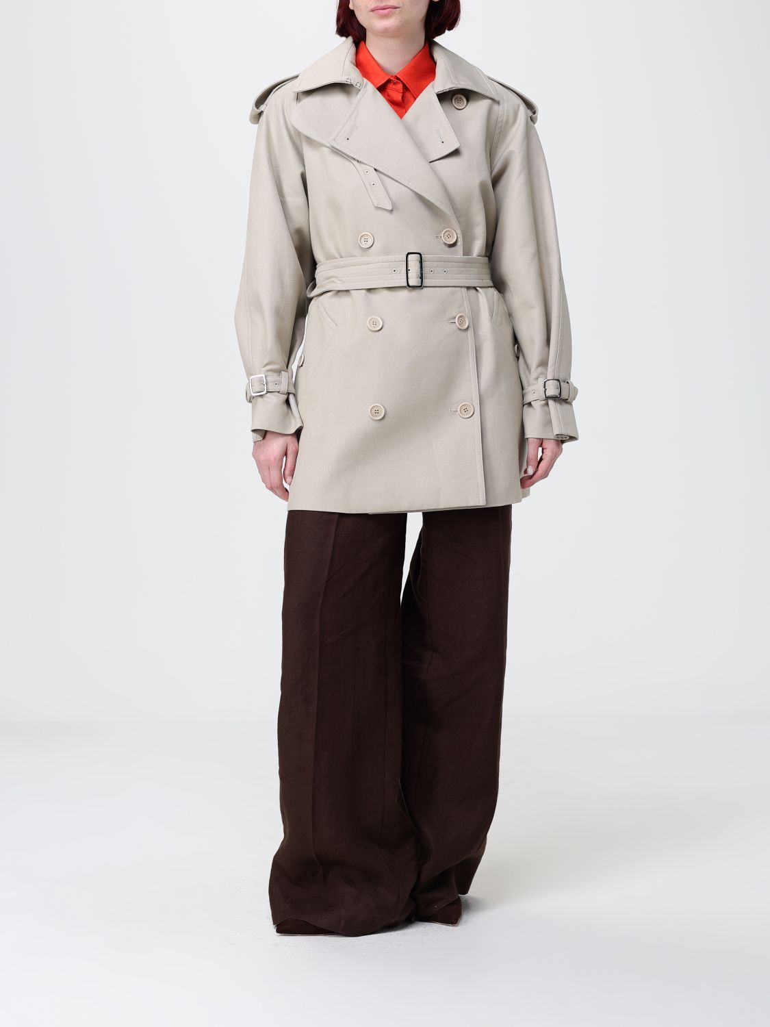 Max Mara Jacket Woman Grey MAX MARA