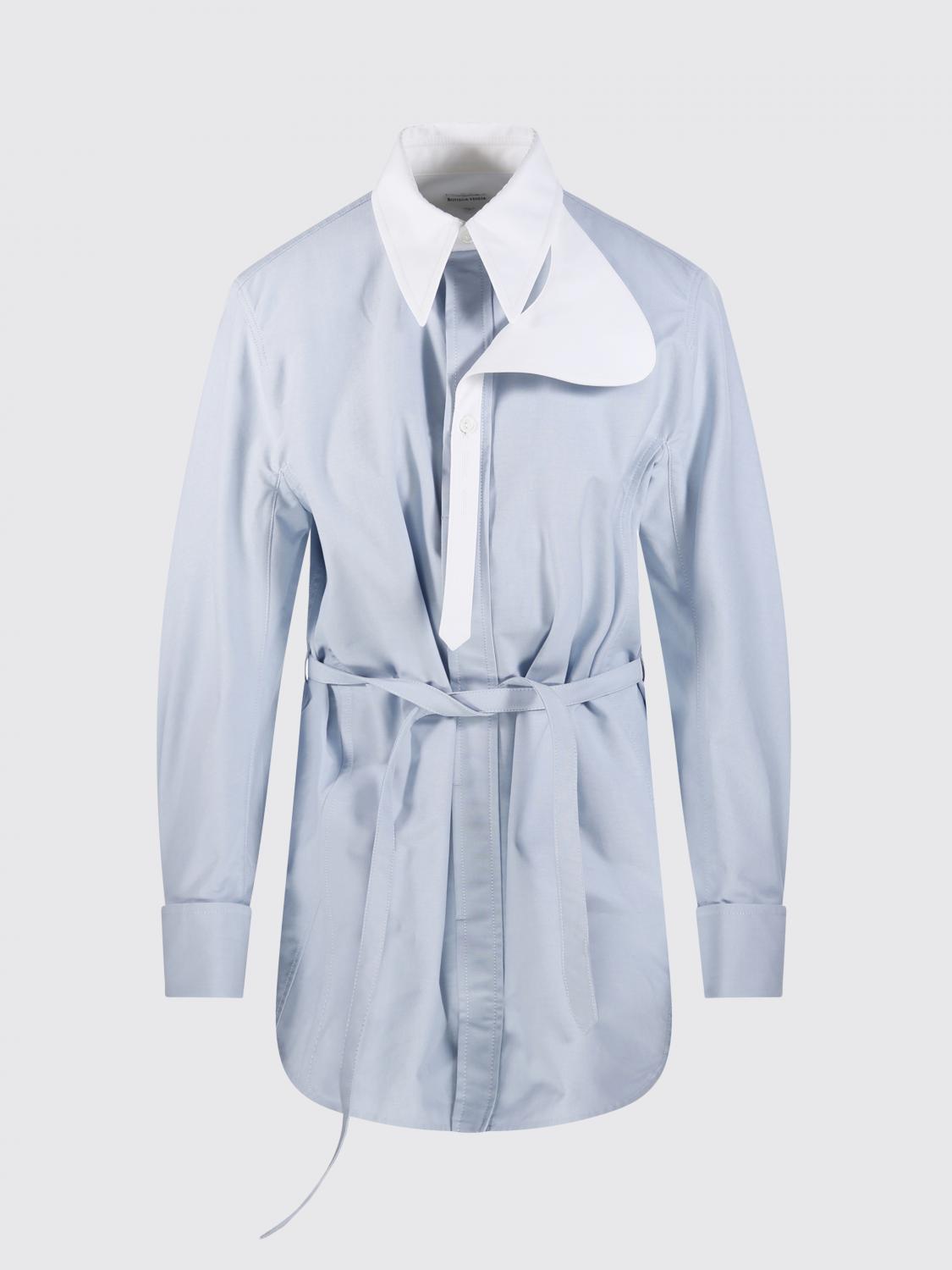 Bottega Veneta Shirt Woman Blue BOTTEGA VENETA