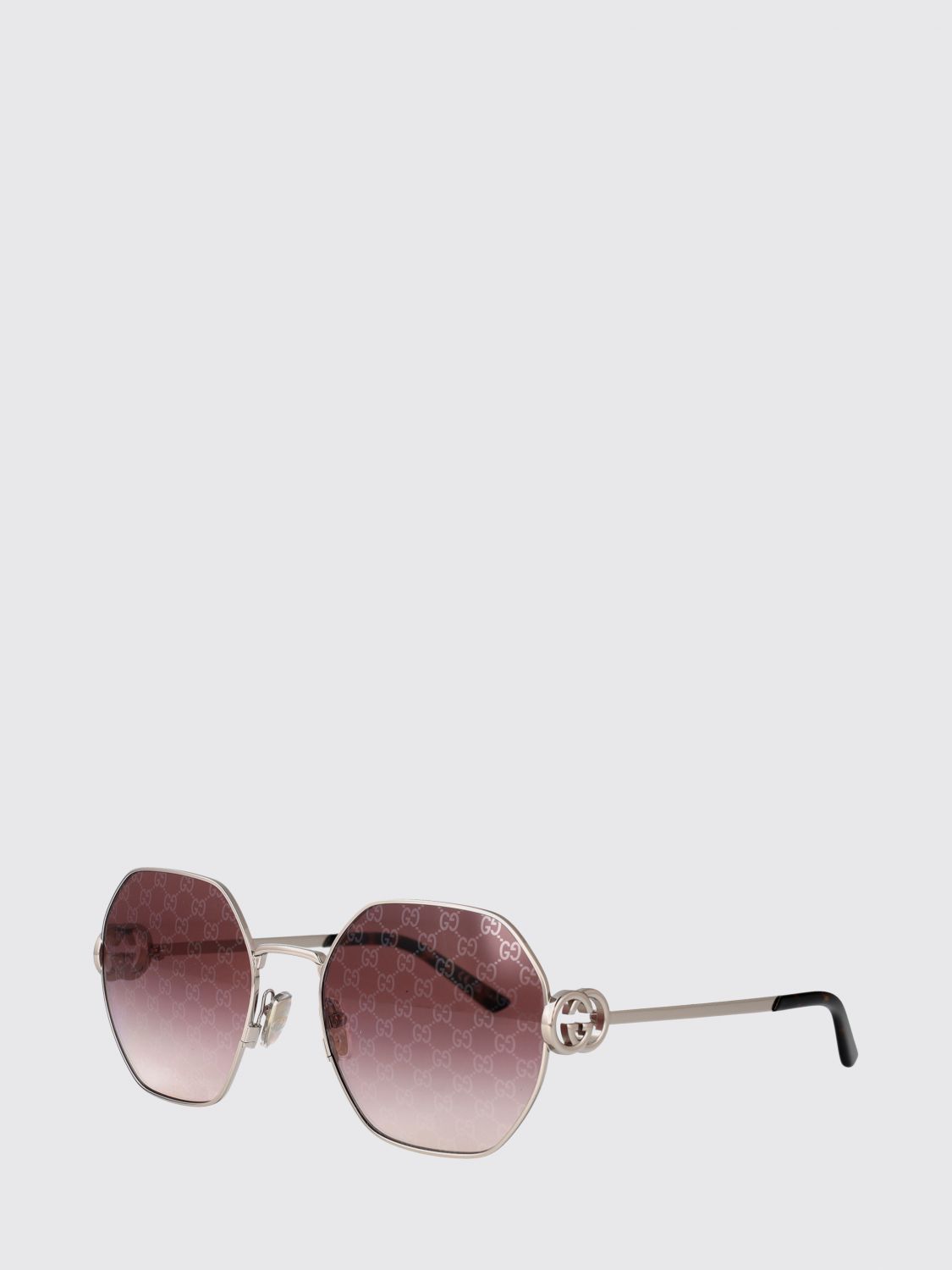 Gucci Sunglasses Woman Silver GUCCI