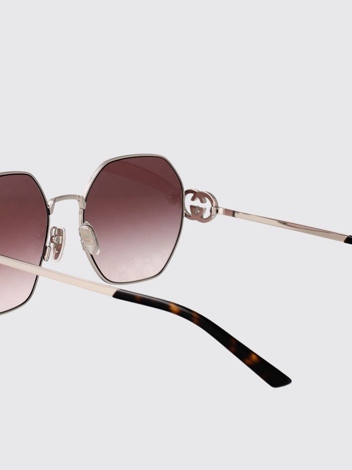 Gucci Sunglasses Woman Silver GUCCI