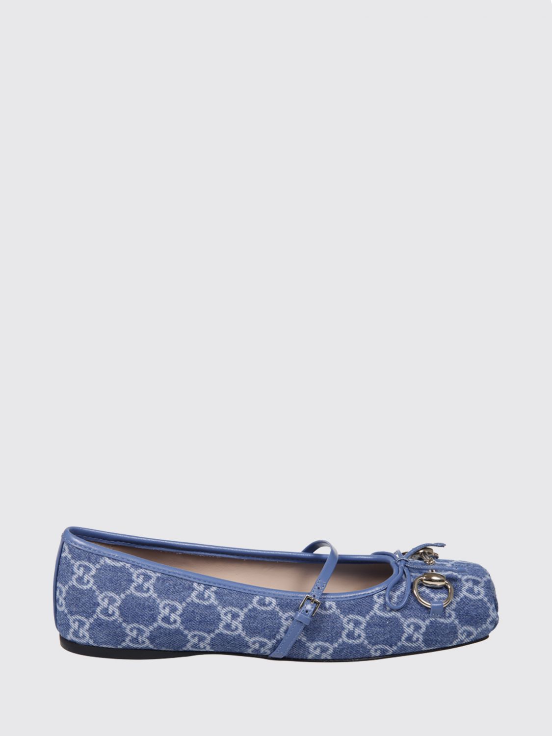 Gucci Ballet Flat Woman Blue GUCCI