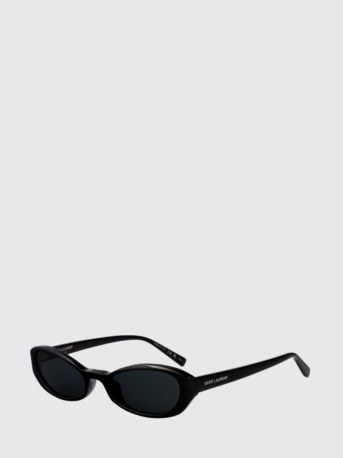 Saint Laurent Women Cat-Eye Saint Laurent Sunglasses In Acetate With Contrast Lettering Logo SAINT LAURENT