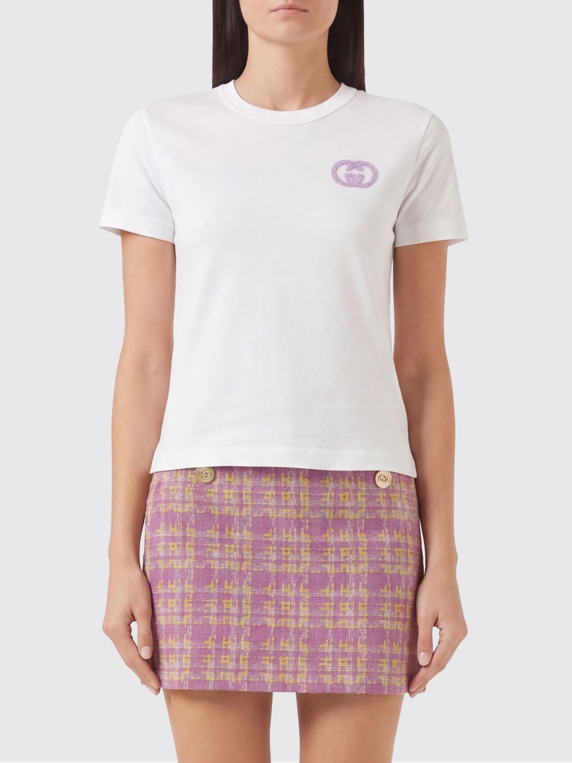 Gucci T-Shirt Woman White GUCCI