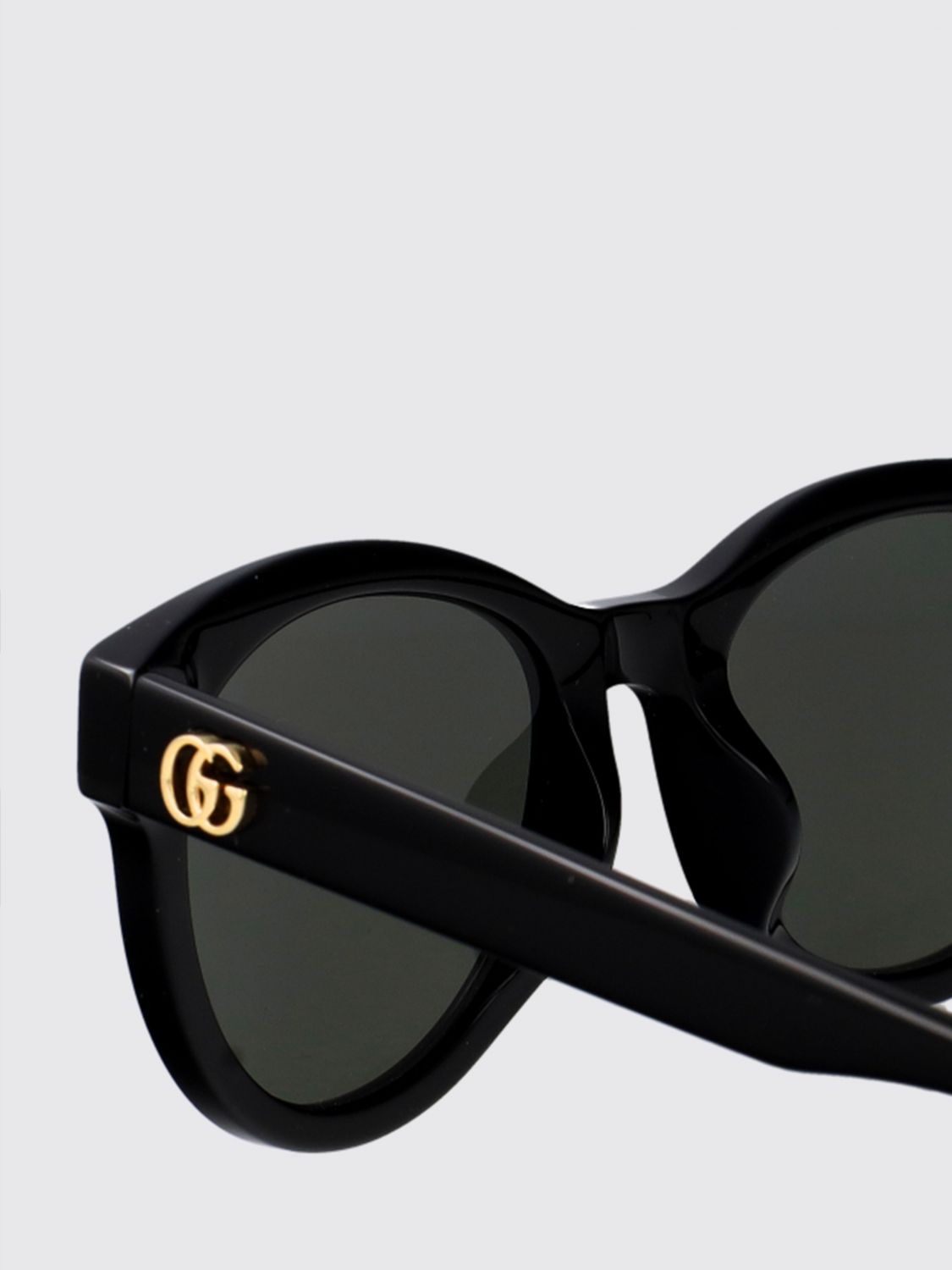 Gucci Women Gucci Tortoiseshell Acetate Cat-Eye Sunglasses With Gg Monogram GUCCI