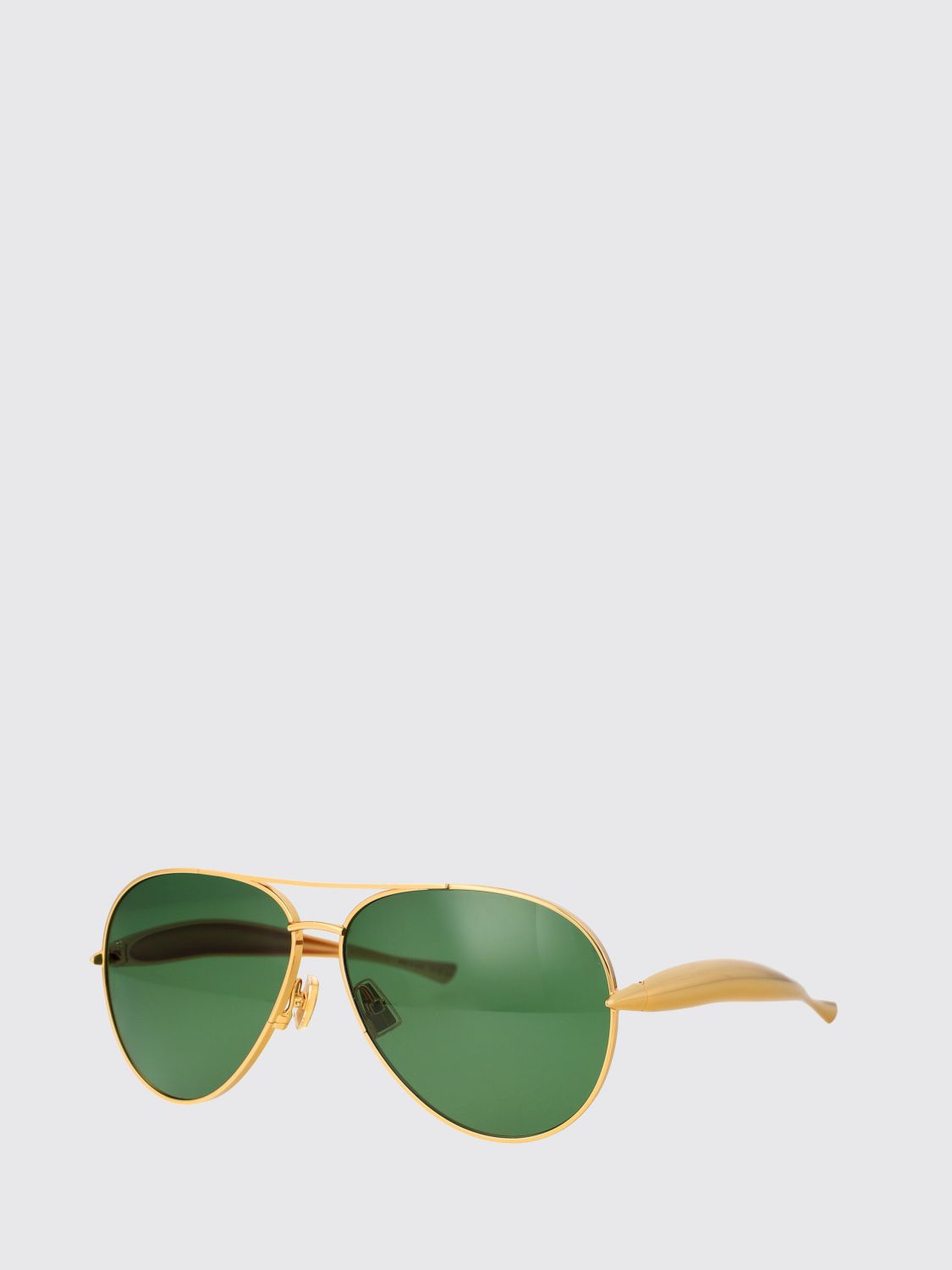 Bottega Veneta Sunglasses Men Gold BOTTEGA VENETA