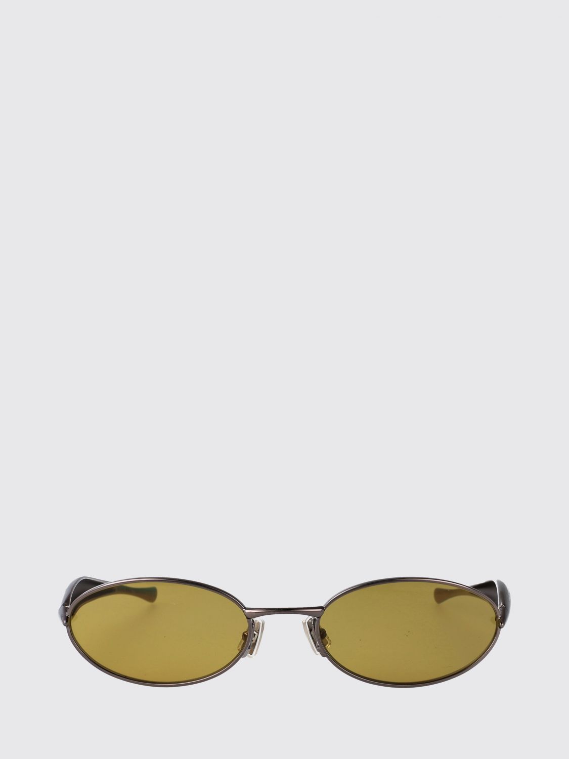 Bottega Veneta Sunglasses Men Silver BOTTEGA VENETA
