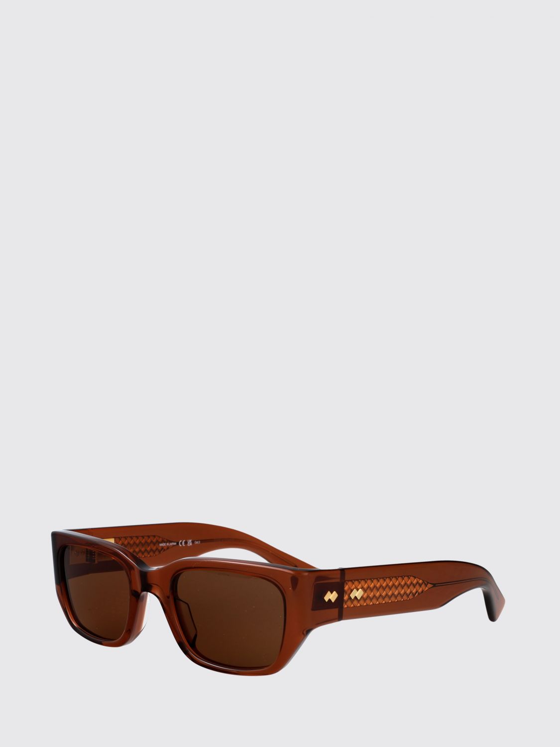 Bottega Veneta Sunglasses Men Brown BOTTEGA VENETA