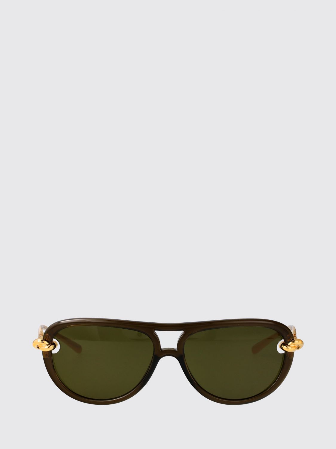 Bottega Veneta Sunglasses Woman Green BOTTEGA VENETA