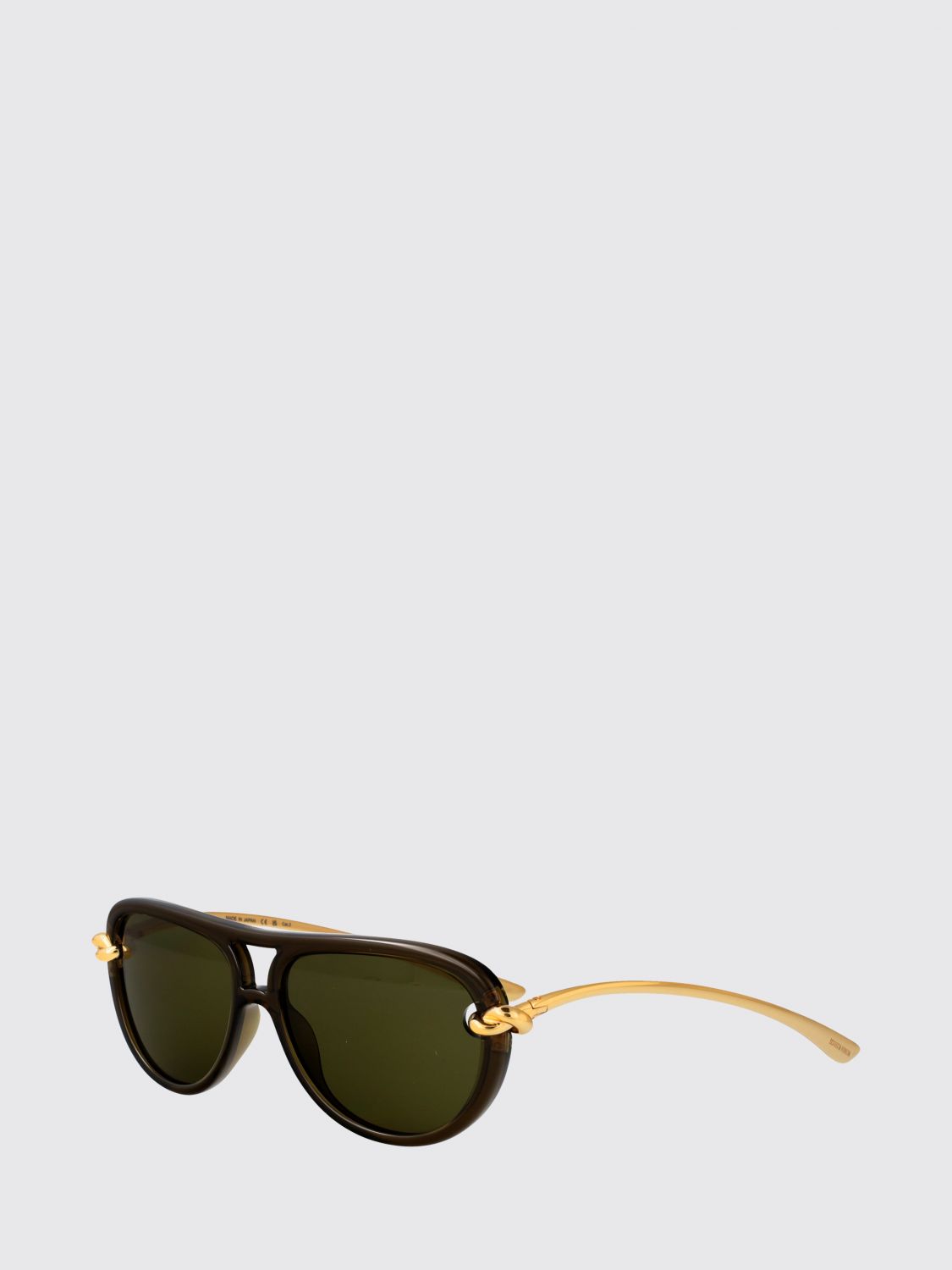 Bottega Veneta Sunglasses Woman Green BOTTEGA VENETA