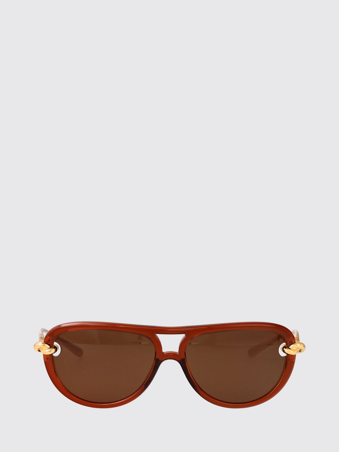 Bottega Veneta Women Bv1418s Sunglasses Bottega Veneta In Metal And Acetate BOTTEGA VENETA