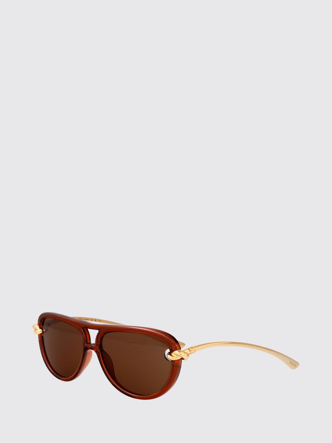 Bottega Veneta Women Bv1418s Sunglasses Bottega Veneta In Metal And Acetate BOTTEGA VENETA
