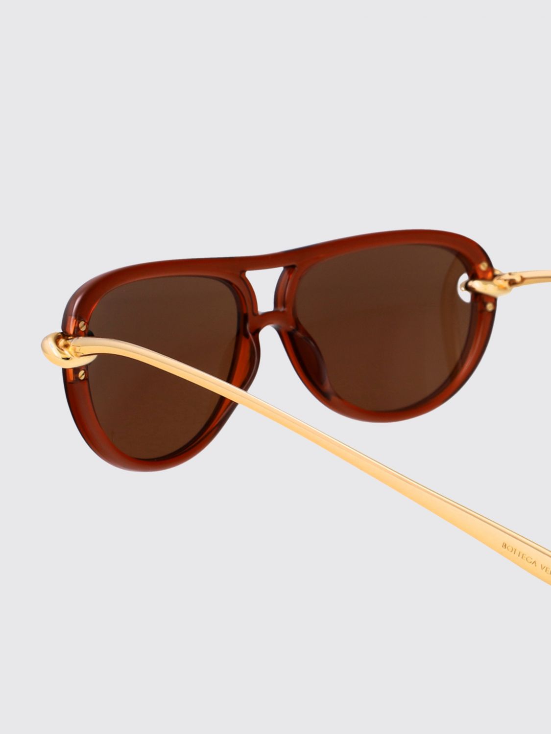 Bottega Veneta Women Bv1418s Sunglasses Bottega Veneta In Metal And Acetate BOTTEGA VENETA