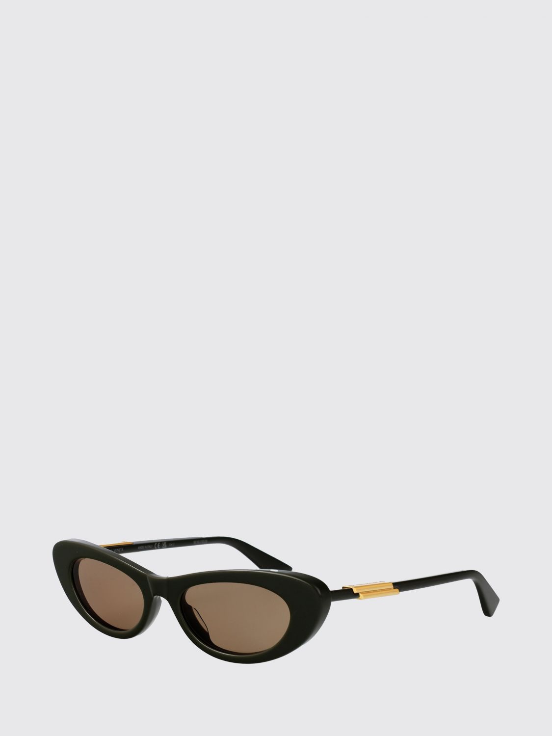 Bottega Veneta Sunglasses Woman Green BOTTEGA VENETA
