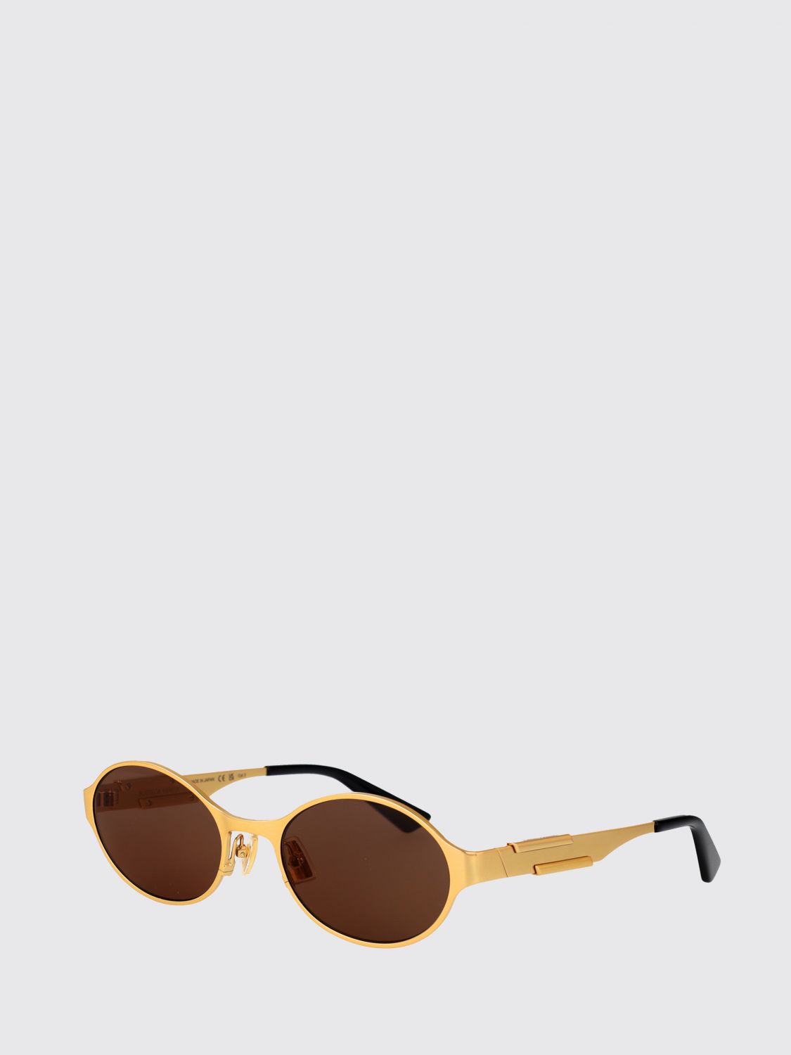 Bottega Veneta Sunglasses Men Gold BOTTEGA VENETA