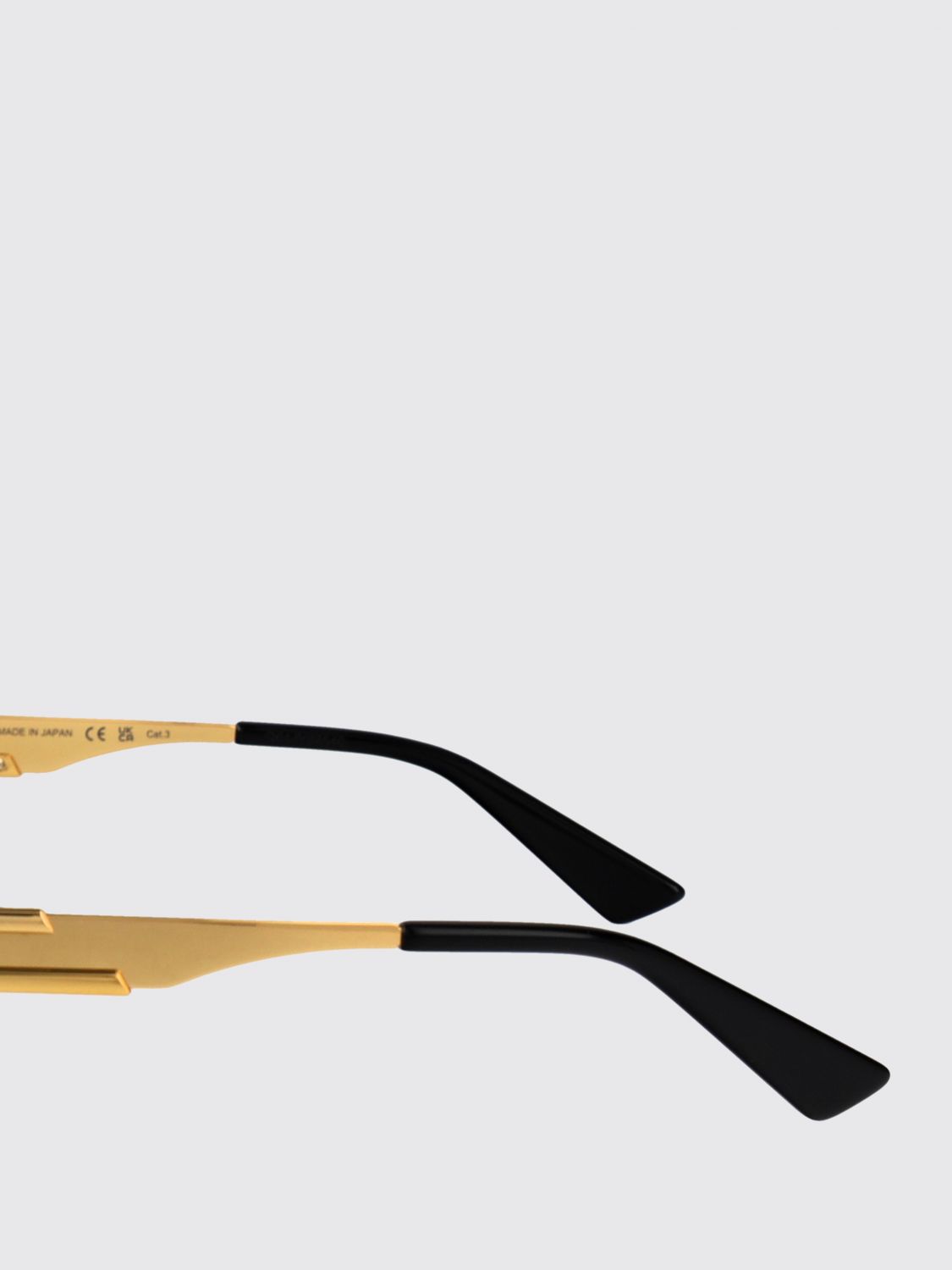 Bottega Veneta Sunglasses Men Gold BOTTEGA VENETA