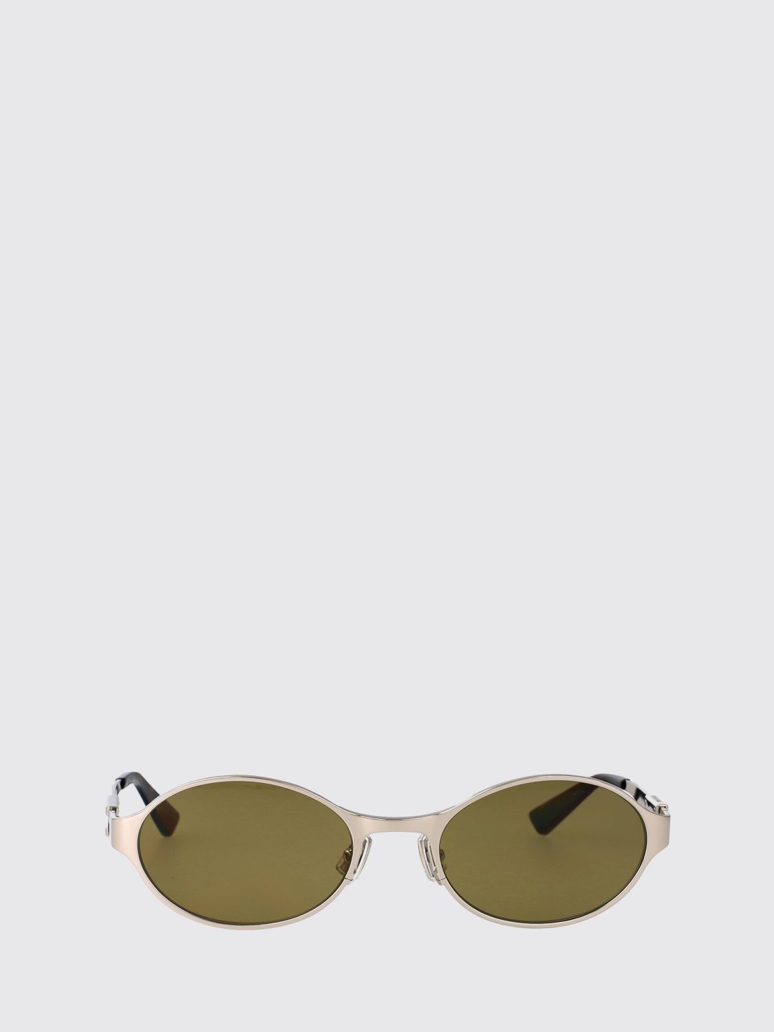 Bottega Veneta Sunglasses Men Silver BOTTEGA VENETA