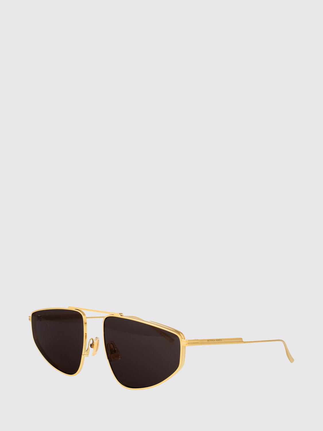 Bottega Veneta Sunglasses Woman Yellow Gold BOTTEGA VENETA