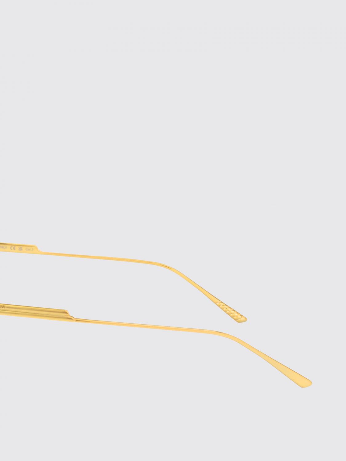 Bottega Veneta Sunglasses Woman Yellow Gold BOTTEGA VENETA