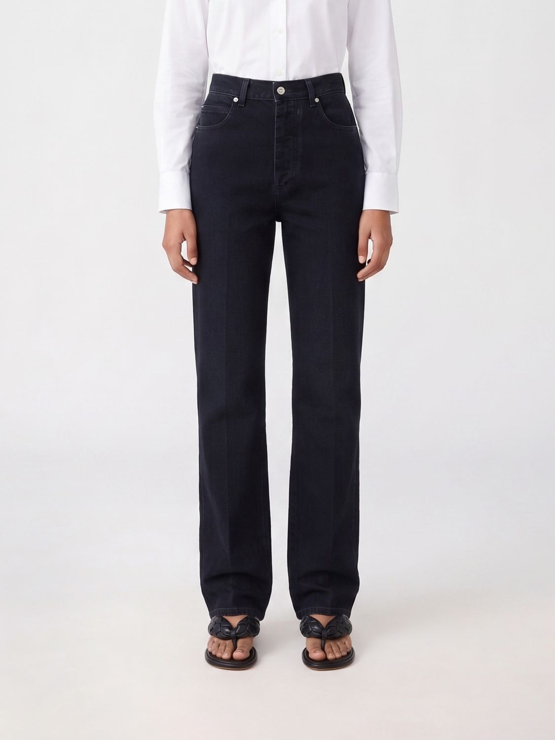 Bottega Veneta Jeans Woman Black BOTTEGA VENETA