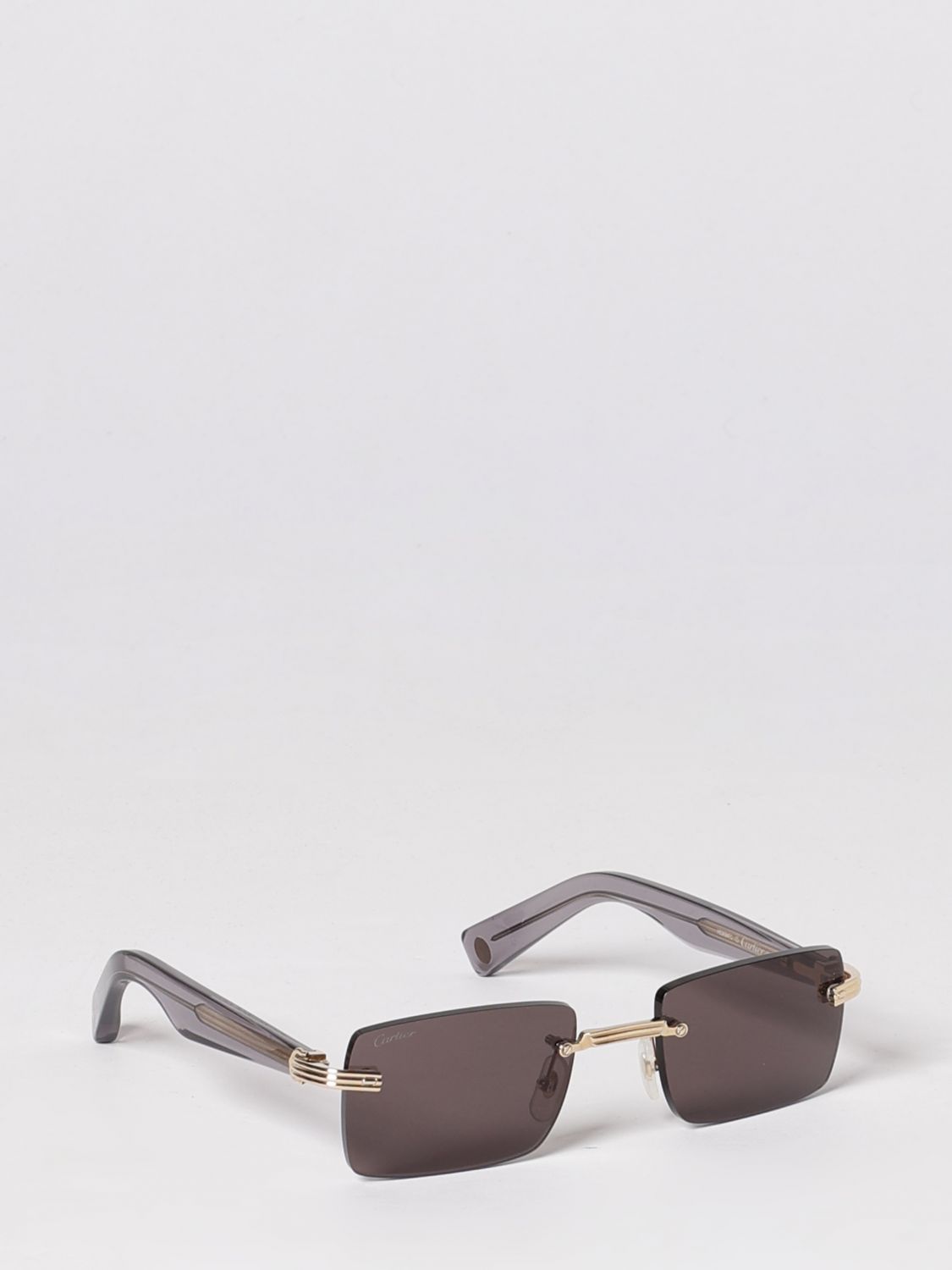 Cartier Sunglasses Men Gold CARTIER