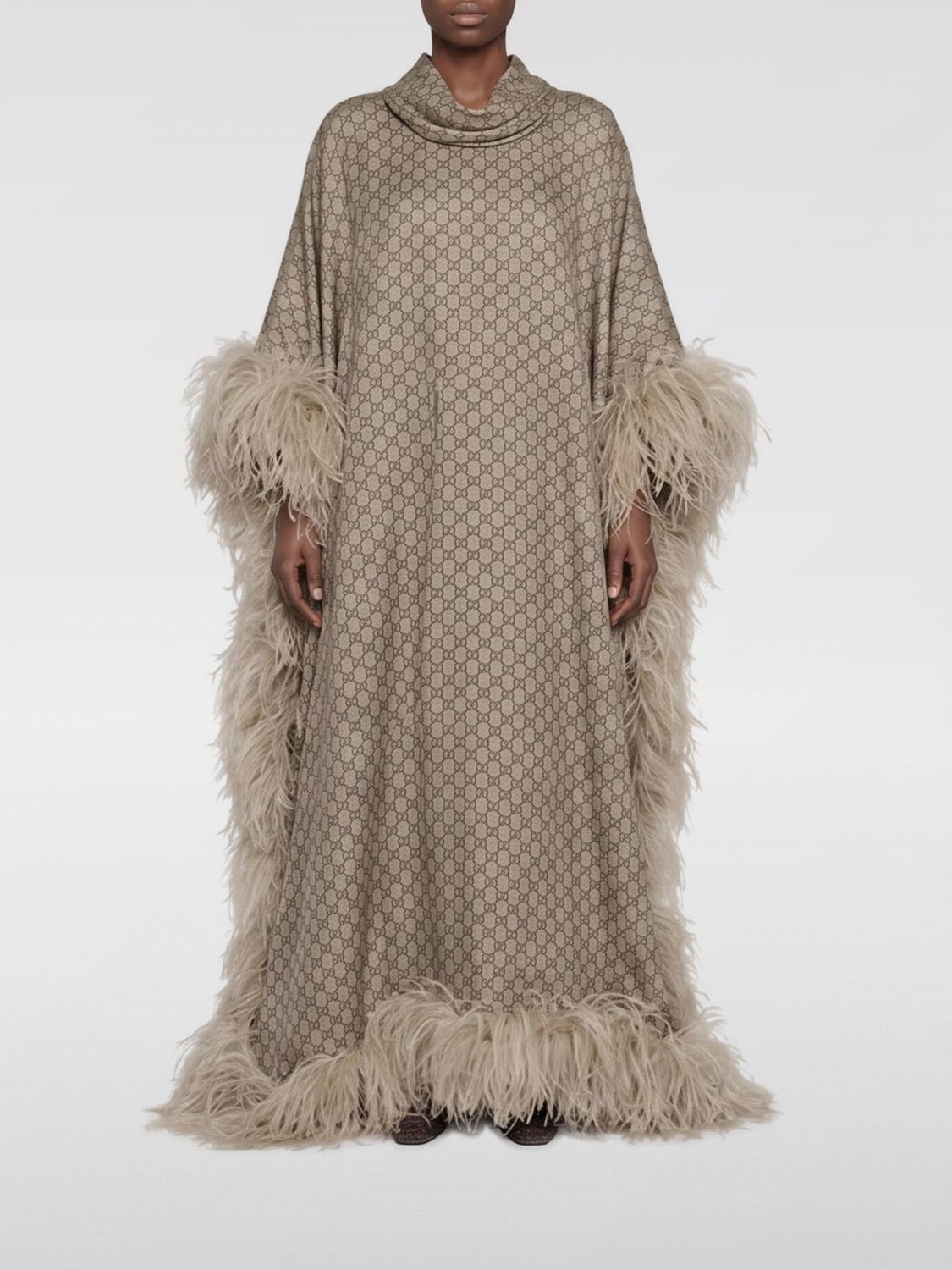 Gucci Dress Woman Brown GUCCI
