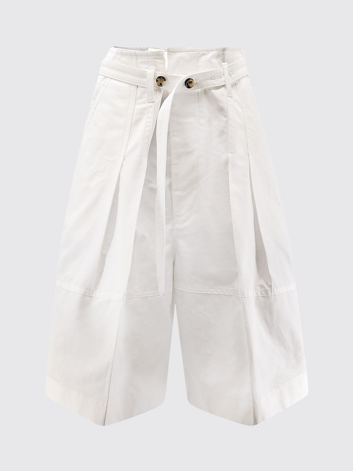 Bottega Veneta Shorts Woman White BOTTEGA VENETA