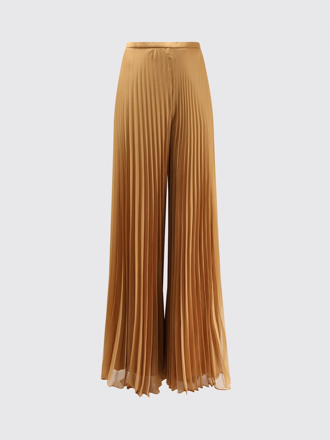 Max Mara Pants Woman Brown MAX MARA