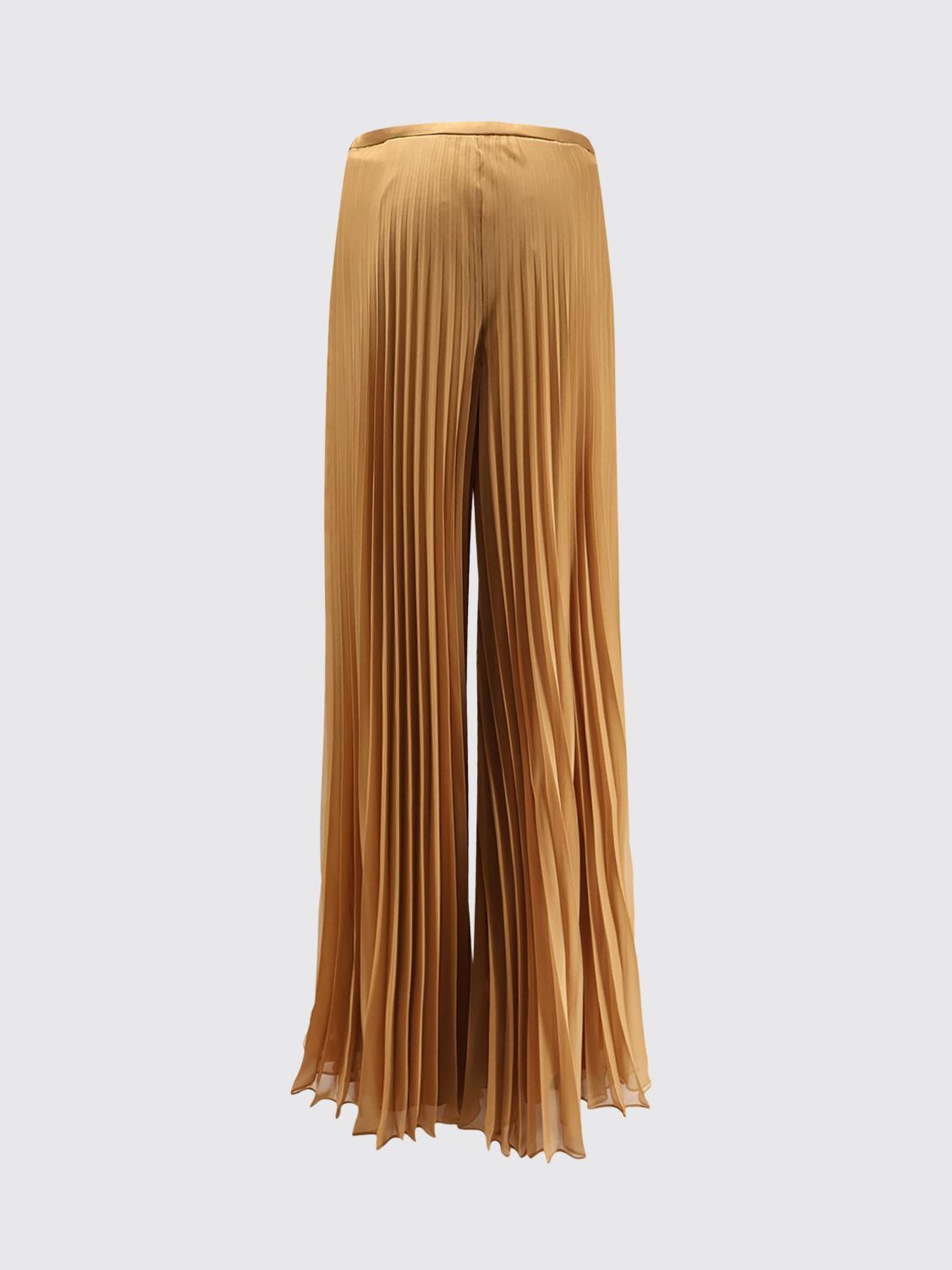 Max Mara Pants Woman Brown MAX MARA