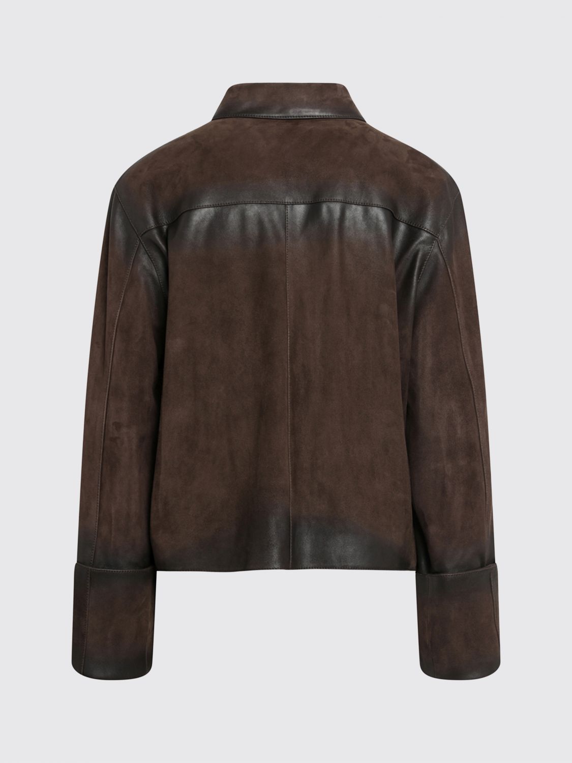 Loewe Jacket Woman Brown LOEWE