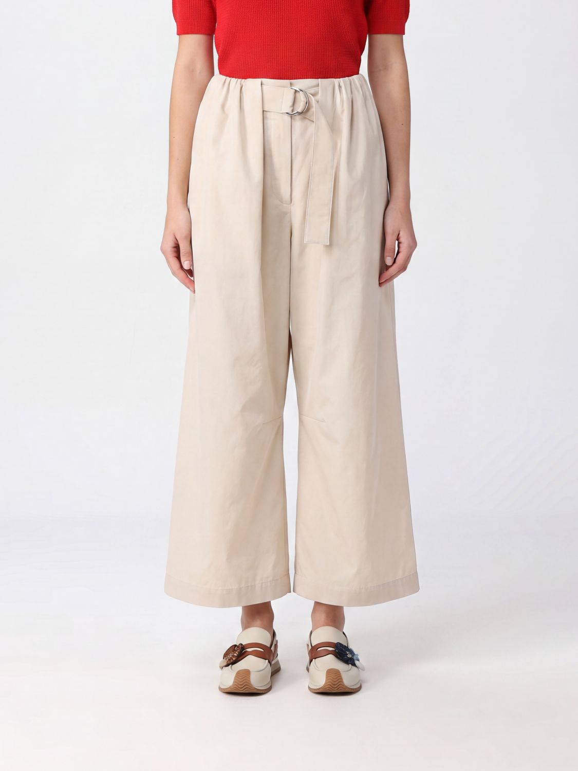 Loewe Pants Woman Ivory LOEWE