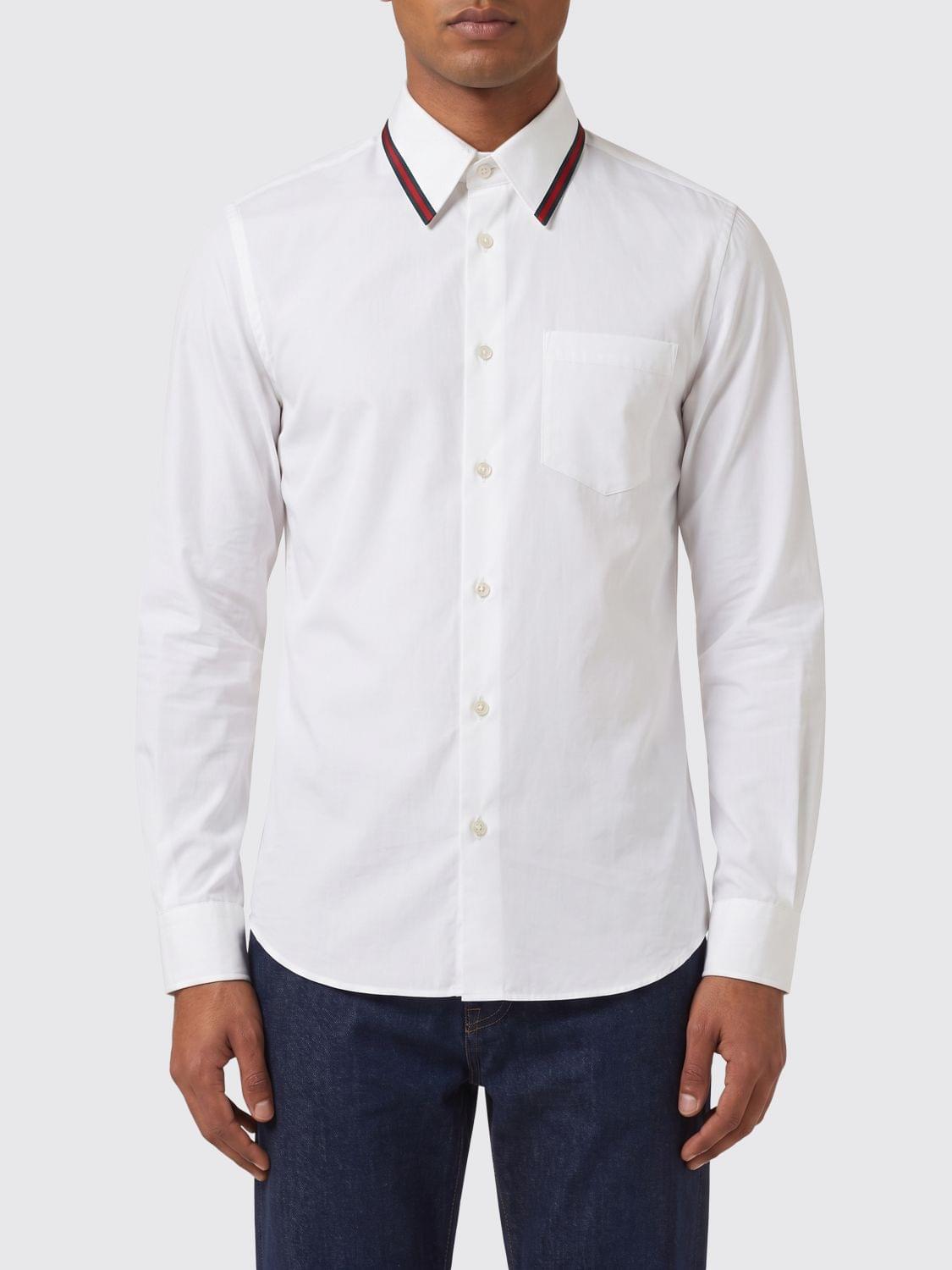 Gucci Shirt Men White GUCCI