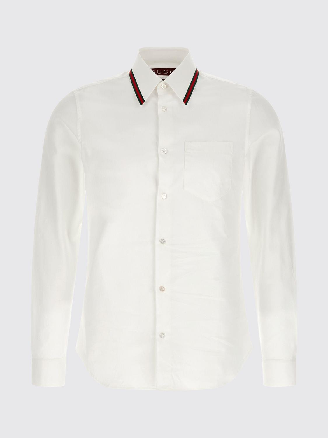 Gucci Shirt Men White GUCCI