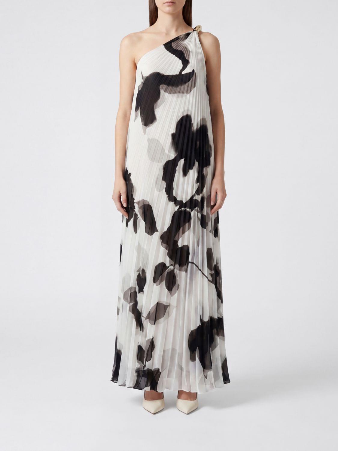 Max Mara Pianoforte Dress Woman White MAX MARA