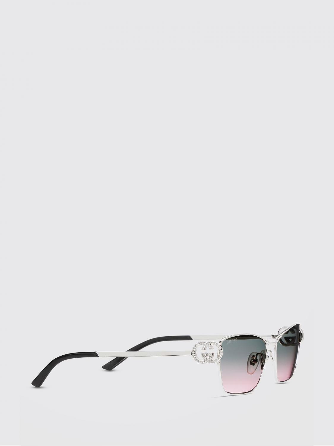 Gucci Sunglasses Woman Grey GUCCI