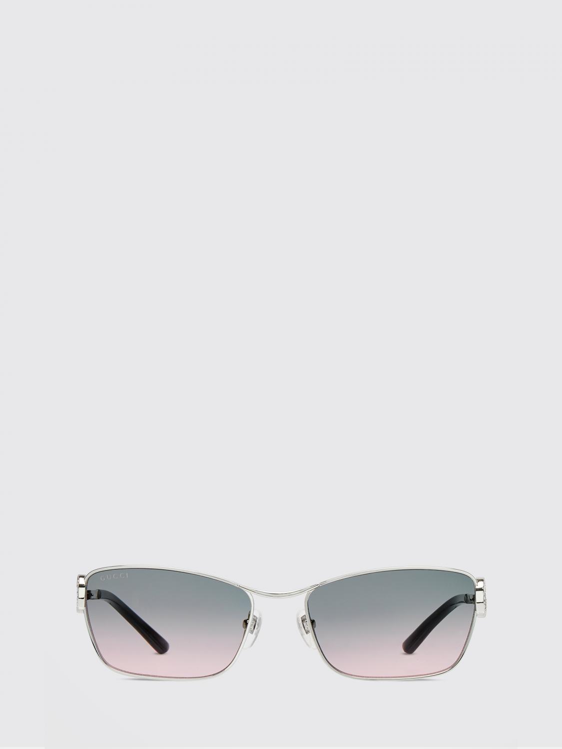 Gucci Sunglasses Woman Grey GUCCI