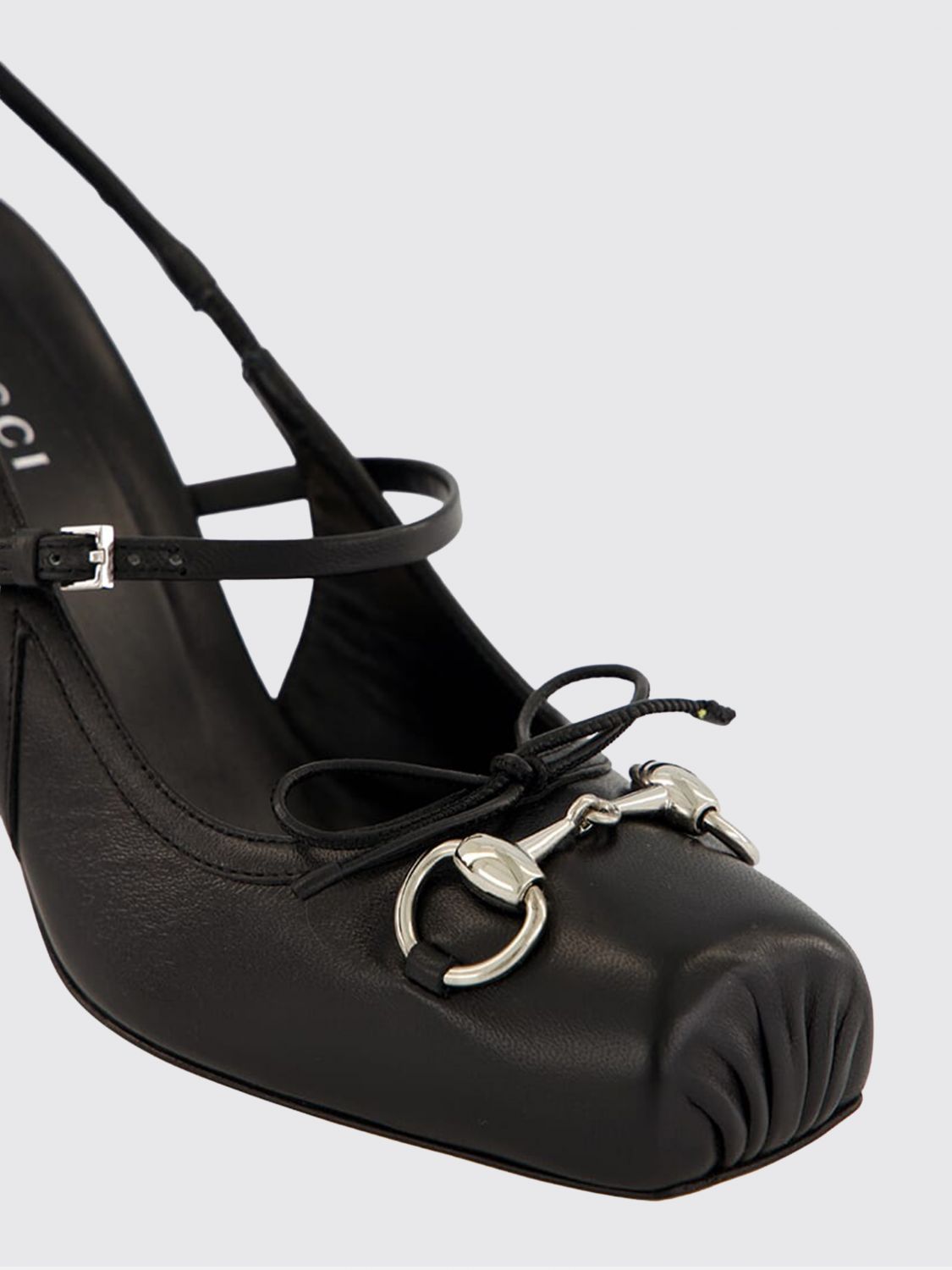 Gucci Women Leather Pumps With Horsebit Gucci GUCCI